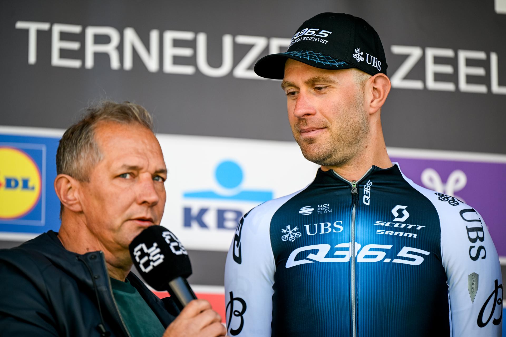 Belgian Frederik Frison of Q36.5 Pro Cycling Team pictured at the start of the men's race of the 113th edition of the 'Scheldeprijs' one day cycling event, 202,8 km from Terneuzen, the Netherlands to Schoten, Belgium on Wednesday 09 April 2025. BELGA PHOTO TOM GOYVAERTS