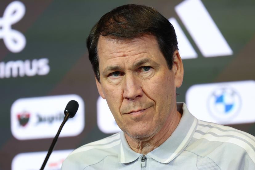 Belgium's head coach Rudi Garcia pictured during a press conference of the Red Devils, the Belgian national soccer team, in Tubize on Friday 20 March 2026. The team is preparing for its friendly games against the United States and Mexico. These games are preparation games of the 2026 World Cup. BELGA PHOTO BRUNO FAHY
