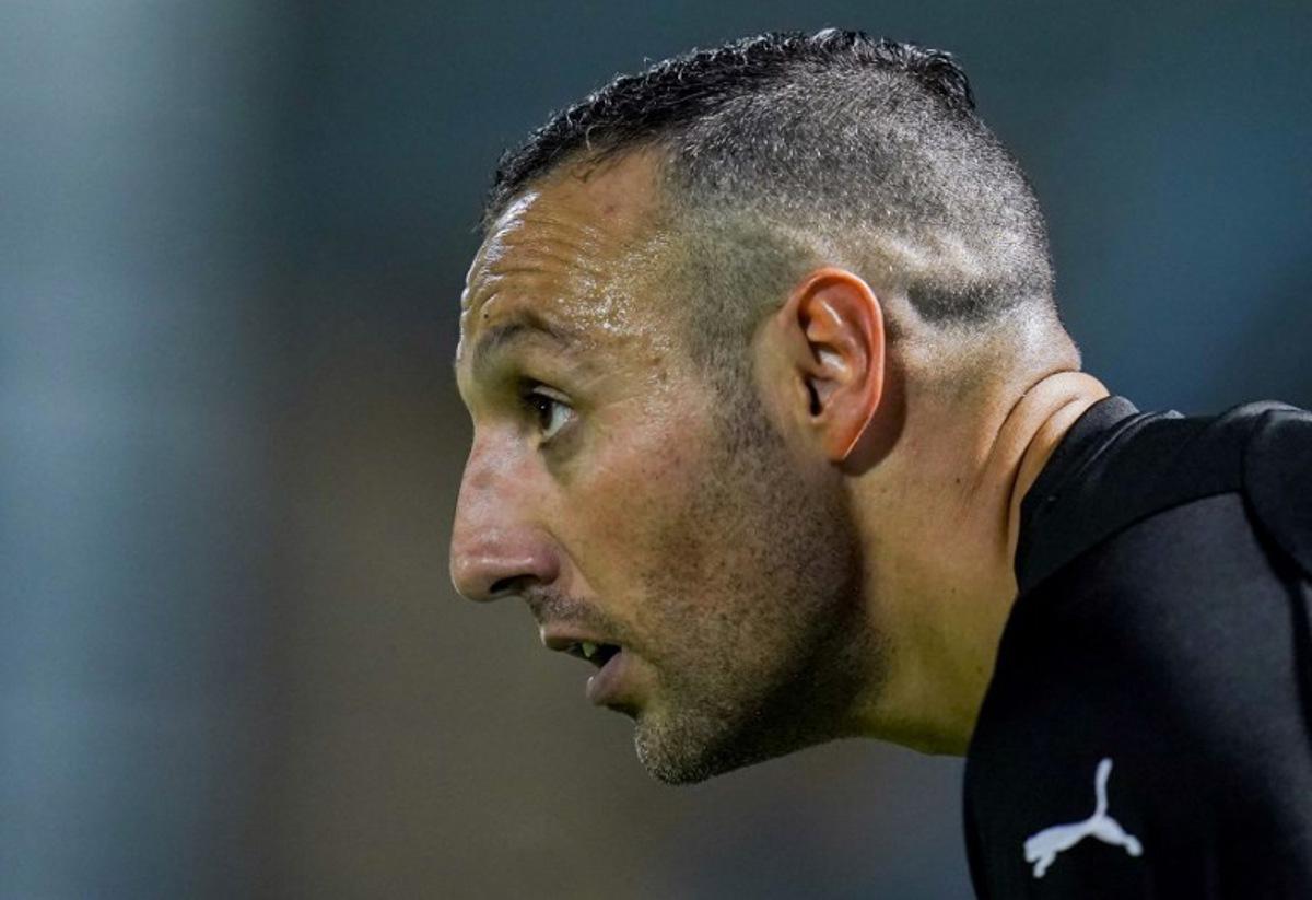Sadd's midfielder Santi Cazorla looks on during the AFC Champions League group E match between Qatar's al-Sadd and Jordan's al-Wehdat at Prince Mohamed bin Fahd Stadium in Saudi Arabia's Dammam on April 15, 2022.  Yousef DOUBISI / AFP