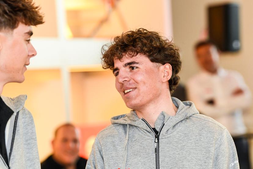 Belgian Jarno Widar of Lotto Cycling Team pictured during the Lotto Cycling Team media day, in Temse, Friday 03 January 2025. BELGA PHOTO GOYVAERTS