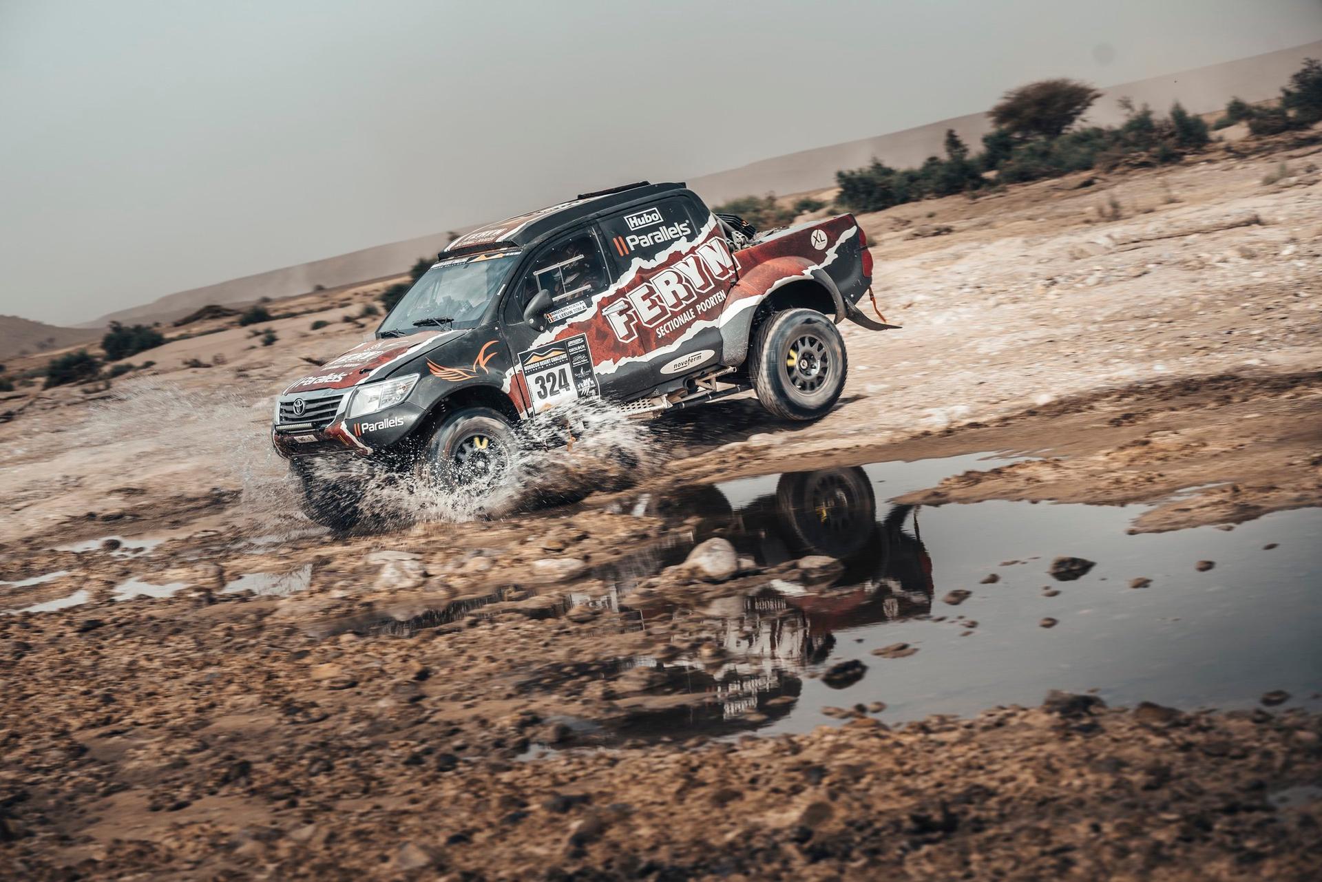 ATTENTION EDITORS - HAND OUT PICTURES - EDITORIAL USE ONLY - MANDATORY CREDIT:  ALESSIO CORRADINI -   Hand out picture released on Wednesday 09 April 2025 by Eric Dupain shows Belgian Koen Wauters during stage six of the Morocco Desert Challenge rally rally race, on Wednesday 09 April 2025.  *** Belga and Belga Editorial Board decline all responsibility regarding the content of this picture. *** PHOTO HAND OUT ALESSIO CORRADINI