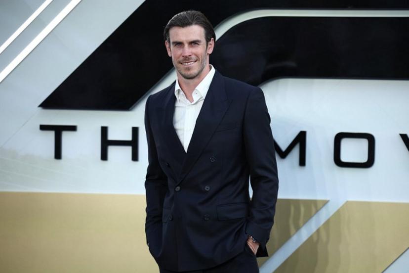 Gareth Bale poses on the red carpet upon arrival for the European Premier of F1 The Movie, at Cineworld Leicester Square, central London, on June 23, 2025.  HENRY NICHOLLS / AFP
