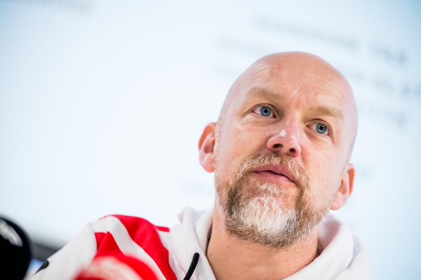 Team Belgium Chef de Mission Olav Spahl talks during a press conference of the BOIC/ COIB Belgian Olympic Comitee to announce the final selection of Team Belgium for the Milano Cortina 2026 Winter Olympics, on Friday 23 January 2026 in Brussels. BELGA PHOTO JASPER JACOBS