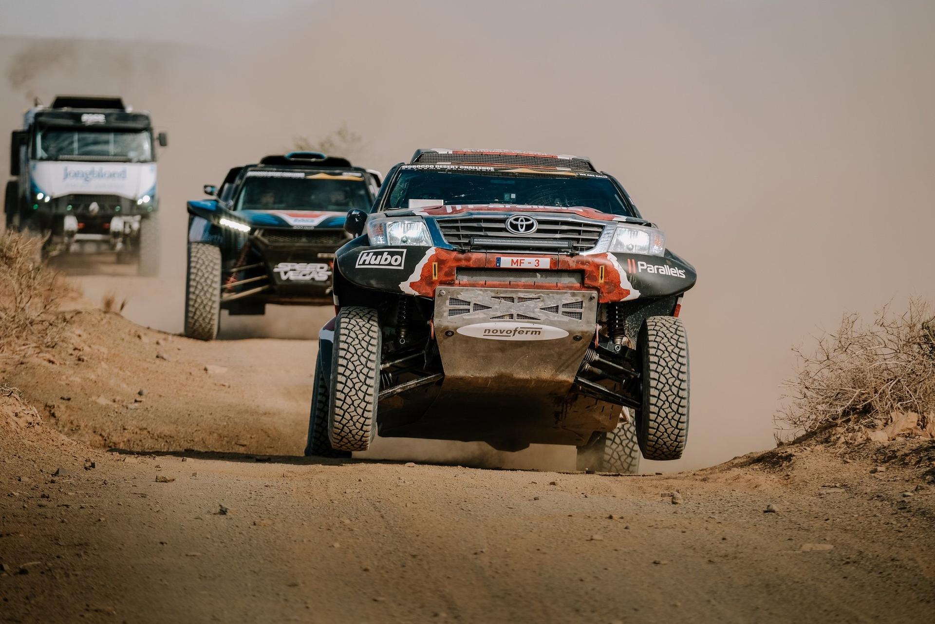 ATTENTION EDITORS - HAND OUT PICTURES - EDITORIAL USE ONLY - MANDATORY CREDIT:  'ALESSIO CORRADINI'   Hand out picture released on Wednesday 09 April 2025 by Eric Dupain shows Belgian Koen Wauters during stage five of the Morocco Desert Challenge rally rally race, on Wednesday 09 April 2025.  *** Belga and Belga Editorial Board decline all responsibility regarding the content of this picture. *** PHOTO HAND OUT ALESSIO CORRADINI