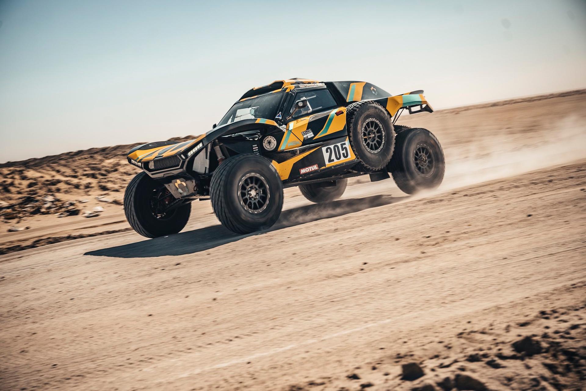 ATTENTION EDITORS - HAND OUT PICTURES - EDITORIAL USE ONLY - MANDATORY CREDIT: 'ALESSIO CORRADINI'  Hand out pictures released by Eric Dupain shows  Pol Van Pollaert and Anthony Pes during stage 6 of the 2026 Africa Eco Race rally race in Chami, Mauritania, on Monday 02 February 2026.  *** Belga and Belga Editorial Board decline all responsibility regarding the content of this picture. *** PHOTO HAND OUT - ALESSIO CORRADINI