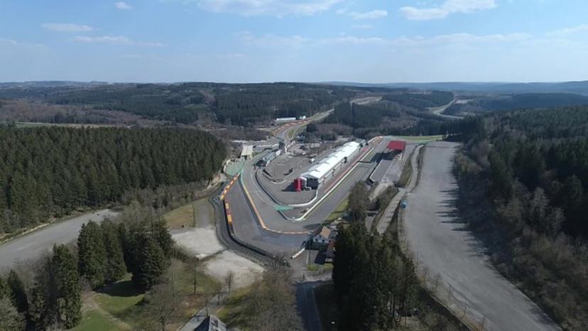 SPA FRANCORCHAMPS FORMULA ONE TRACK ILLUSTRATIONS 00:00:00:00 - 00:03:17:17 Illustration video showing aerial images of the Spa-Francorchamps Formula One track, Wednesday 08 April 2020. The track is closed due to the measures to avoid the spread of Covid-19. BELGA VIDEO Eric Lalmand