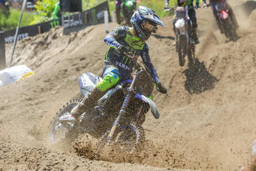 French Maxime Renaux pictured in action during the motocross MXGP Grand Prix Flanders, 14th (out of 18) race of the FIM Motocross World Championship, Sunday 24 July 2022 in Lommel. BELGA PHOTO MARIJN DE KEYZER