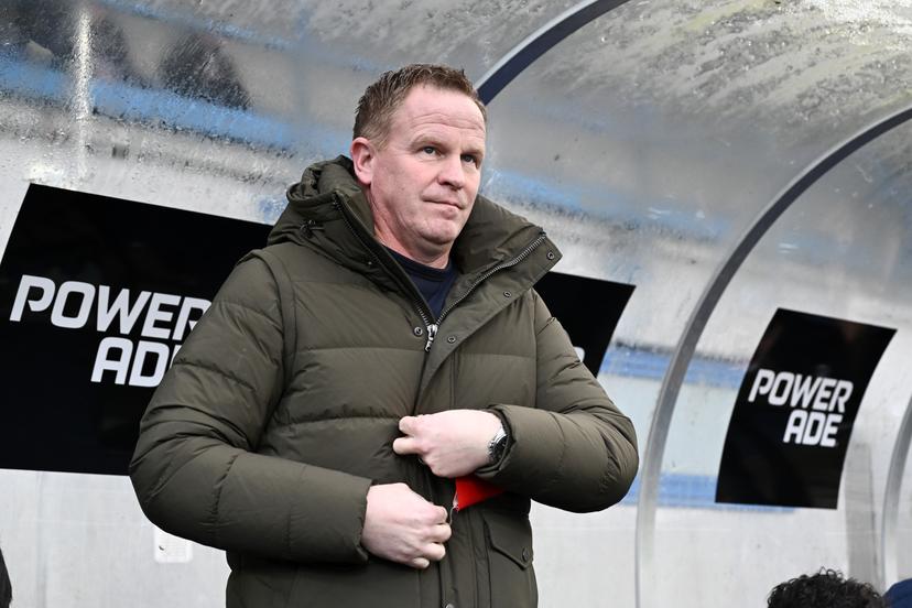 Gent's head coach Wouter Vrancken pictured before a soccer match between FCV Dender EH and KAA Gent, Sunday 12 January 2025 in Denderleeuw, on day 21 of the 2024-2025 season of the 'Jupiler Pro League' first division of the Belgian championship. BELGA PHOTO MAARTEN STRAETEMANS