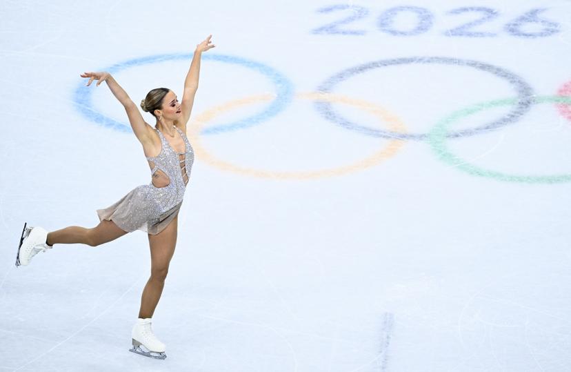 Belgian figure skater Loena Hendrickx pictured in action during the short program of the Women's Figure Skating competition at the Milano Cortina 2026 Olympic Winter Games, on Tuesday 17 February 2026 in Milan, Italy. The XXV Winter Olympics take place from 6 to 22 February 2026 in Italy. BELGA PHOTO JASPER JACOBS