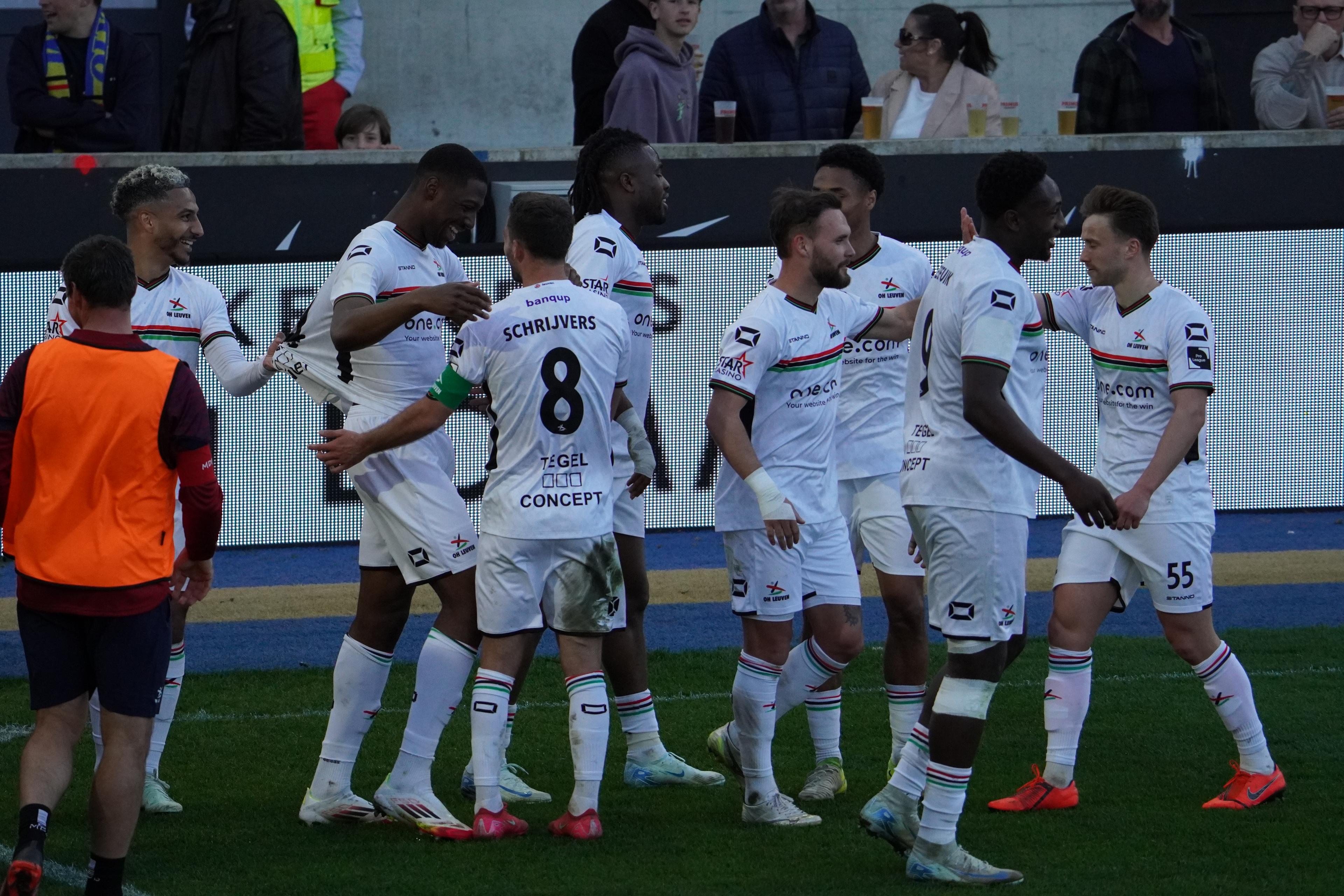 Coach Colin Coleman OH Leuven na wedstrijd op KVC Westerlo