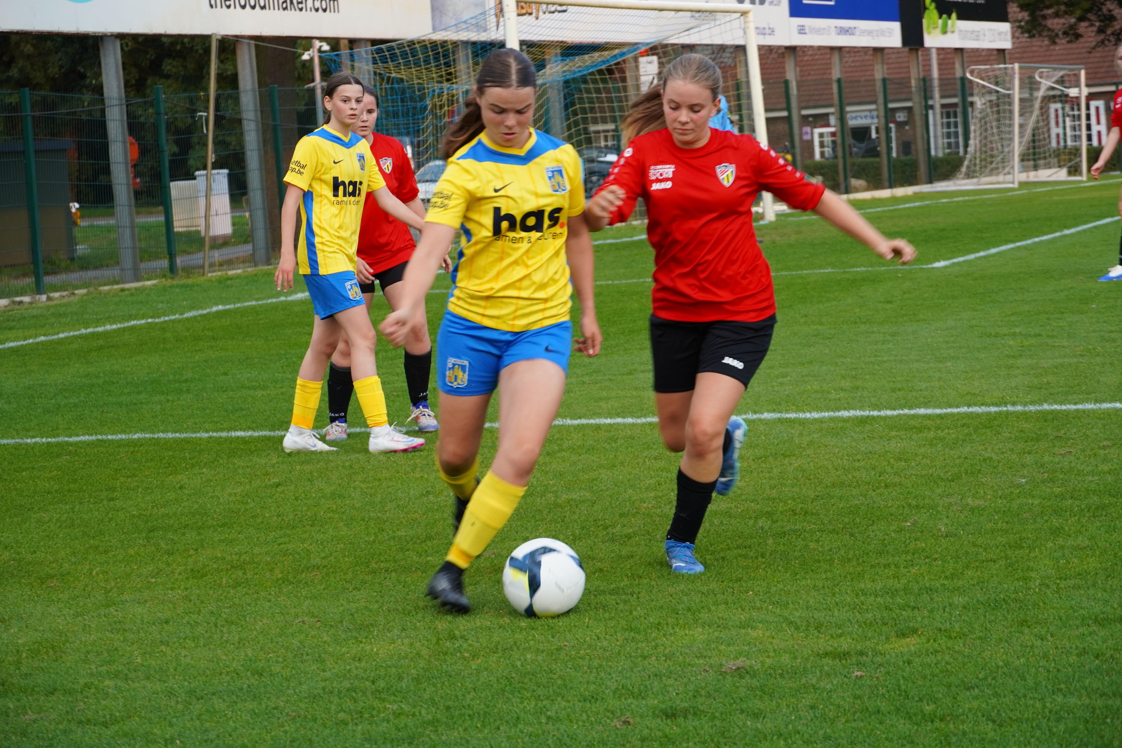 KVC Westerlo vs Lyra Lierse U16 Meisjes