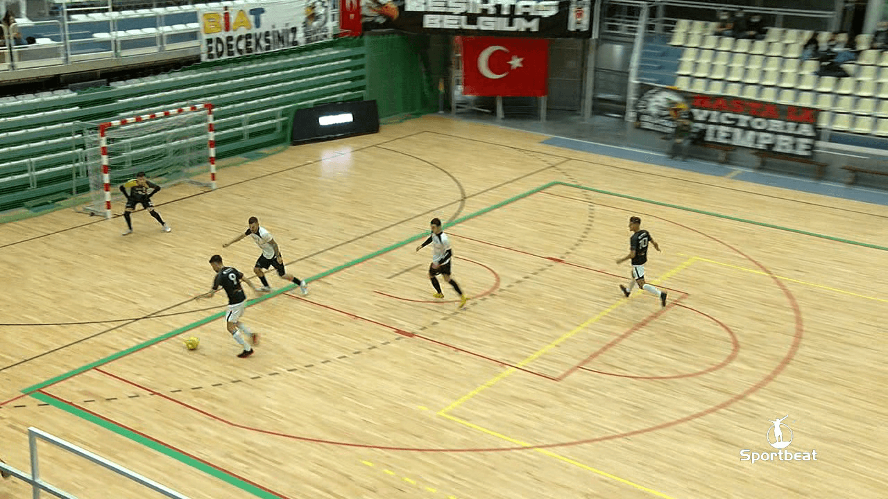 De Goals uit Besiktas Gent vs Morlanwelz 13 0