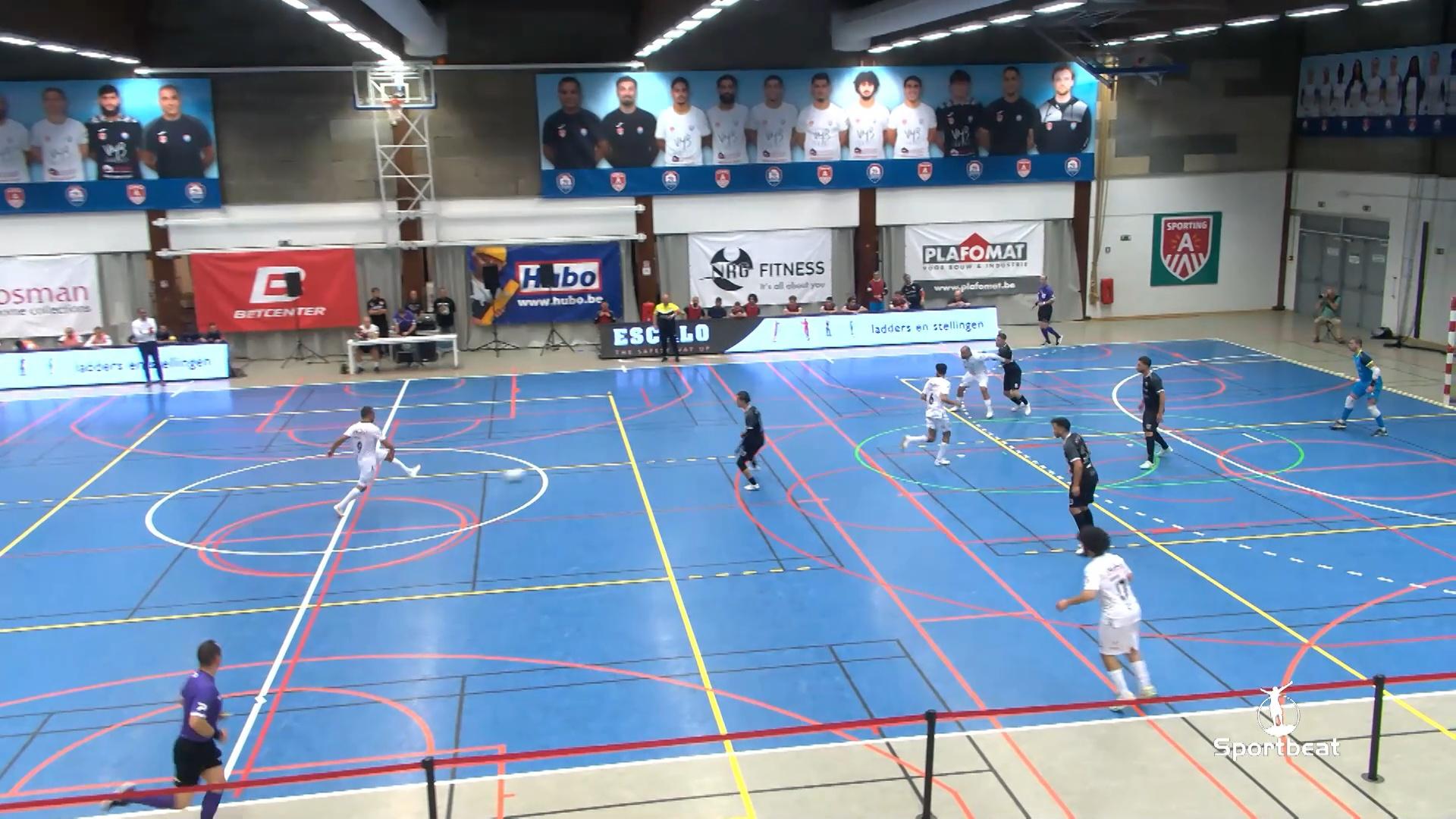 De Goals uit FT Antwerpen vs My Cars Charleroi 8 2