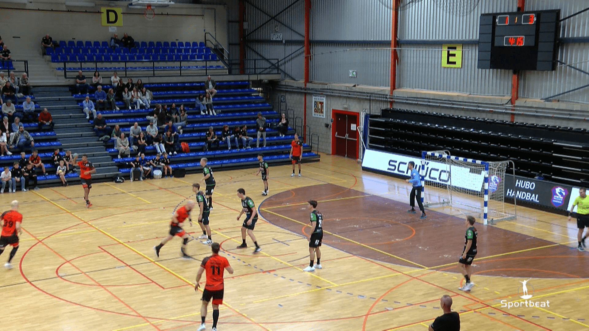 De Hoogtepunten uit HUBO Handbal vs KRAS Volendam