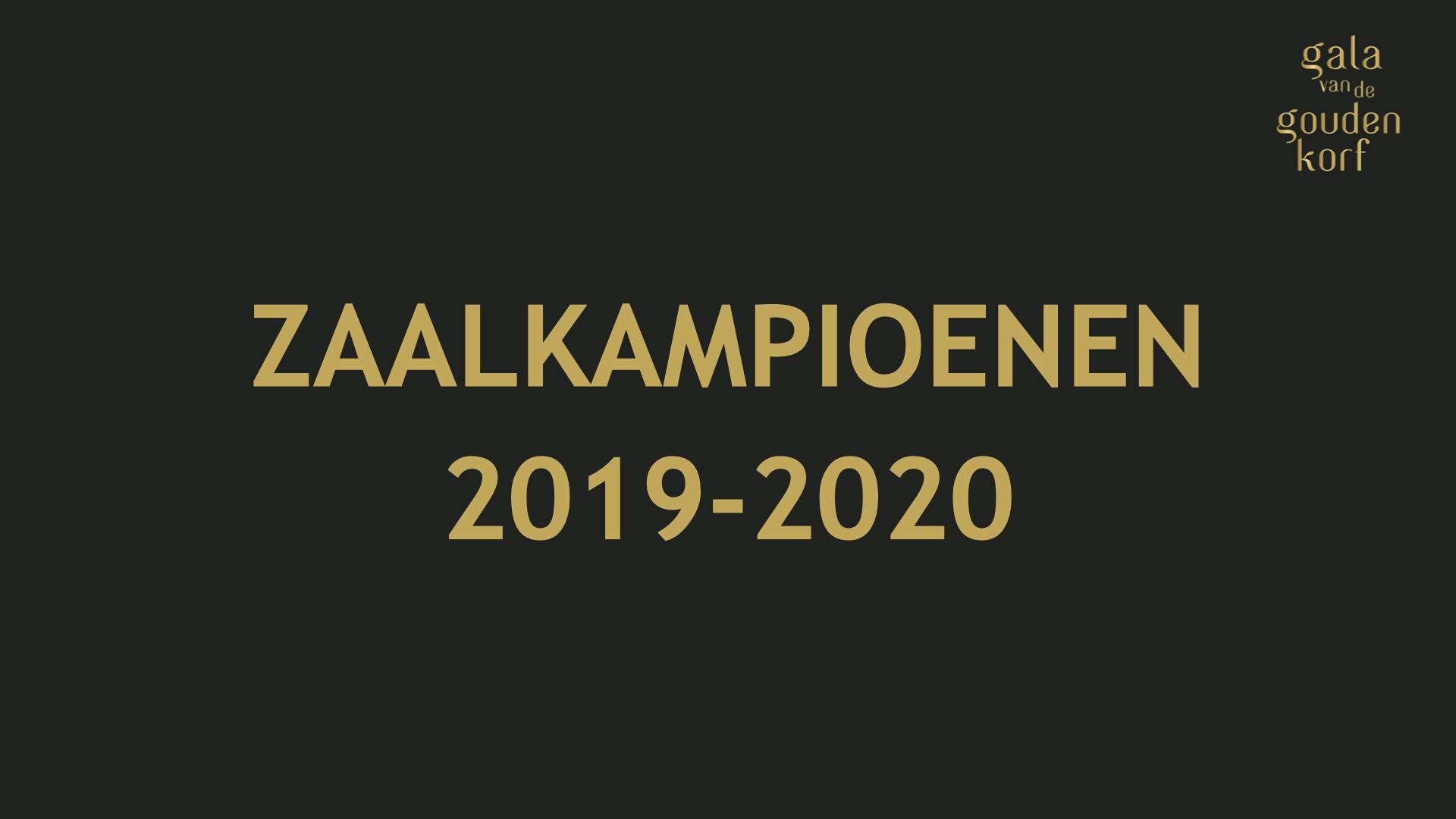 De Kampioenen in het Korfbal van seizoen 2019-2020
