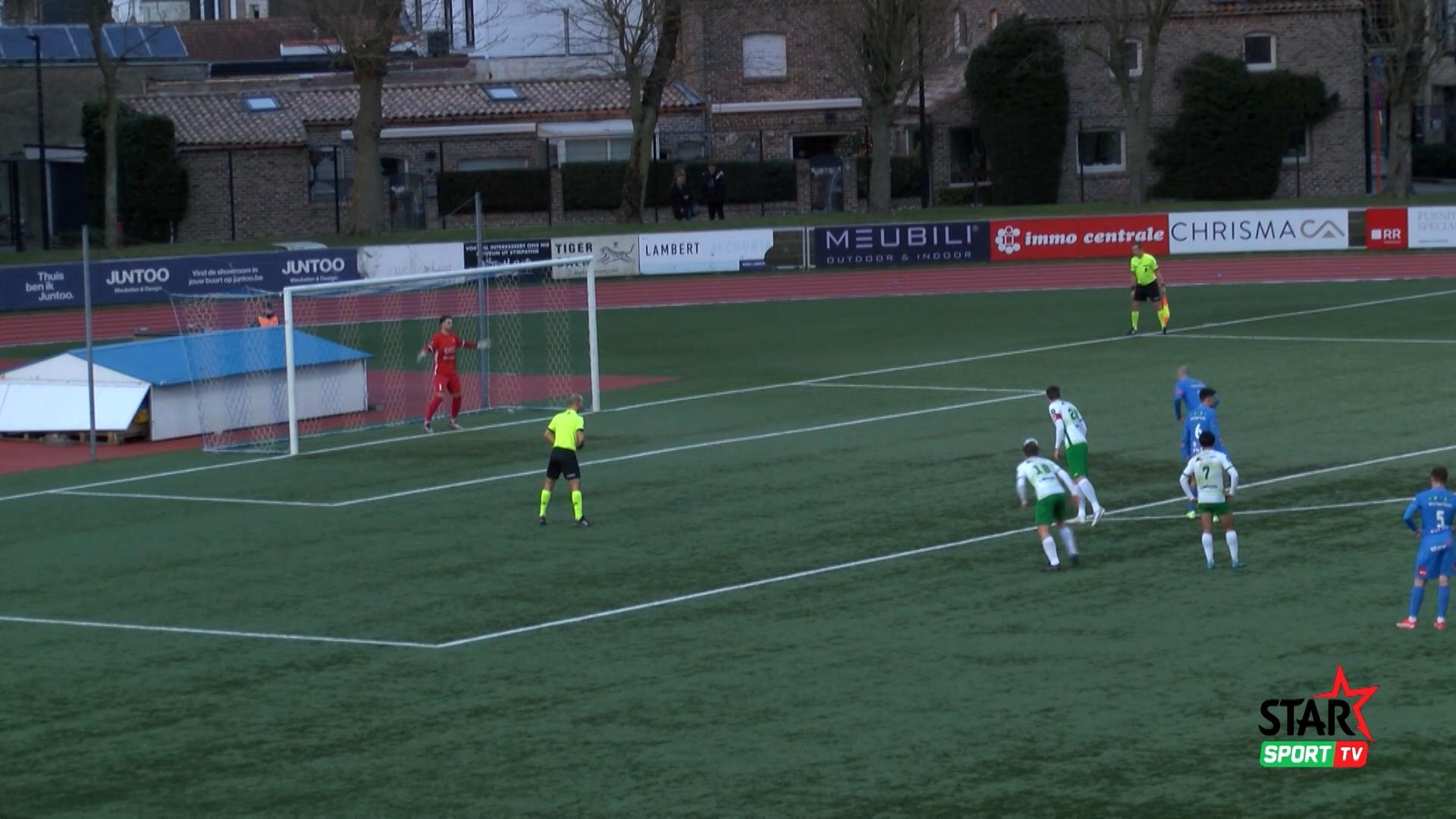 De goals Royal Knokke vs KFC Desselt sport 3-0