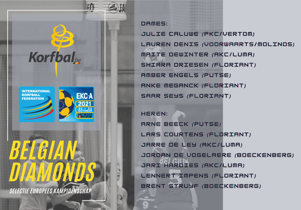 EK selectie Diamonds...