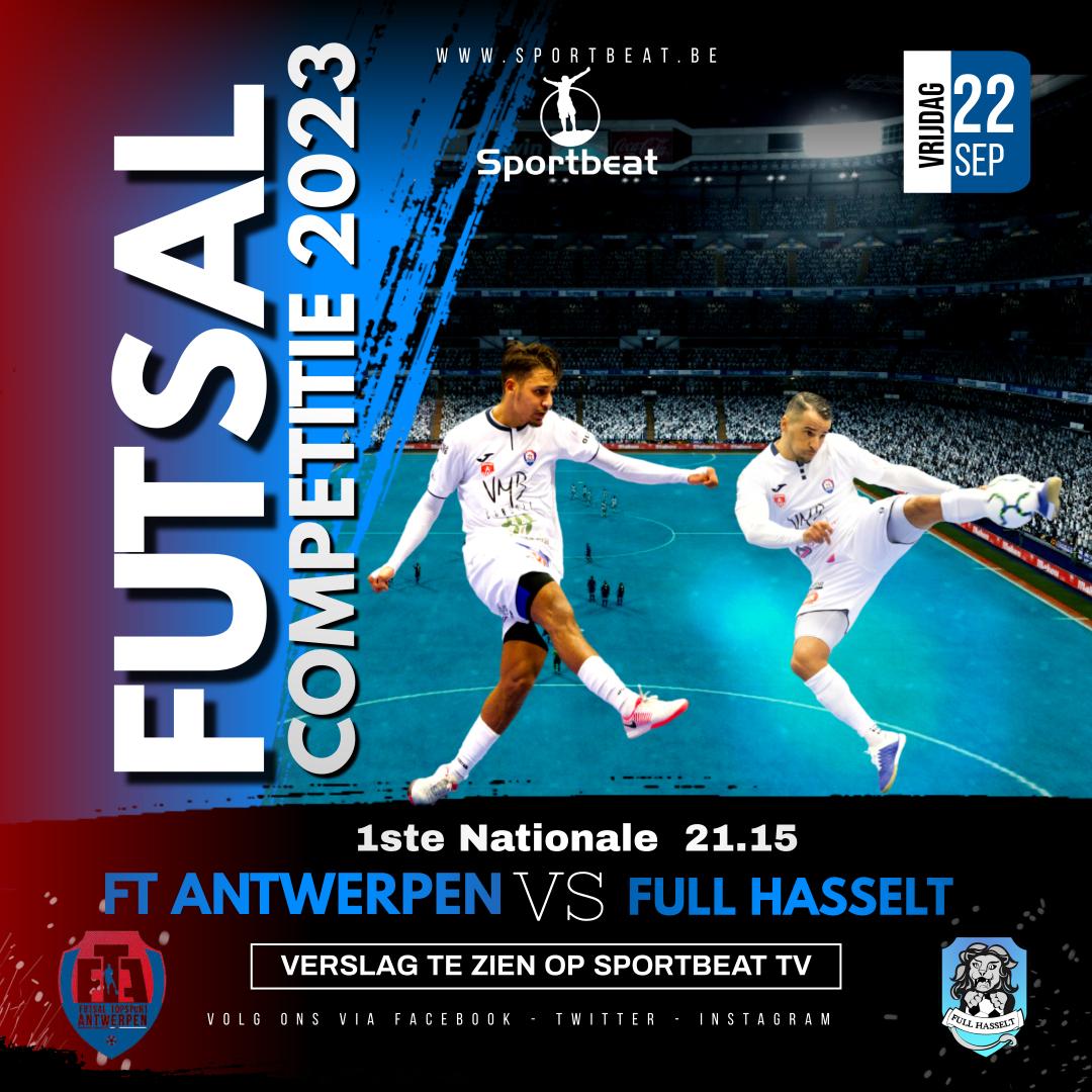 FT Antwerpen vs FULL Hasselt de goals 1 7