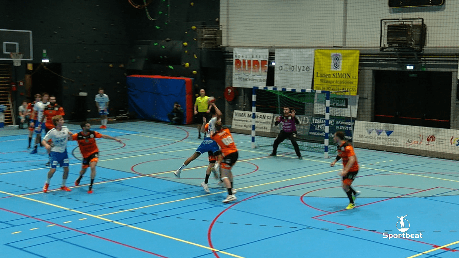 HC Visé vs Hurry Up kan je hier terug bekijken