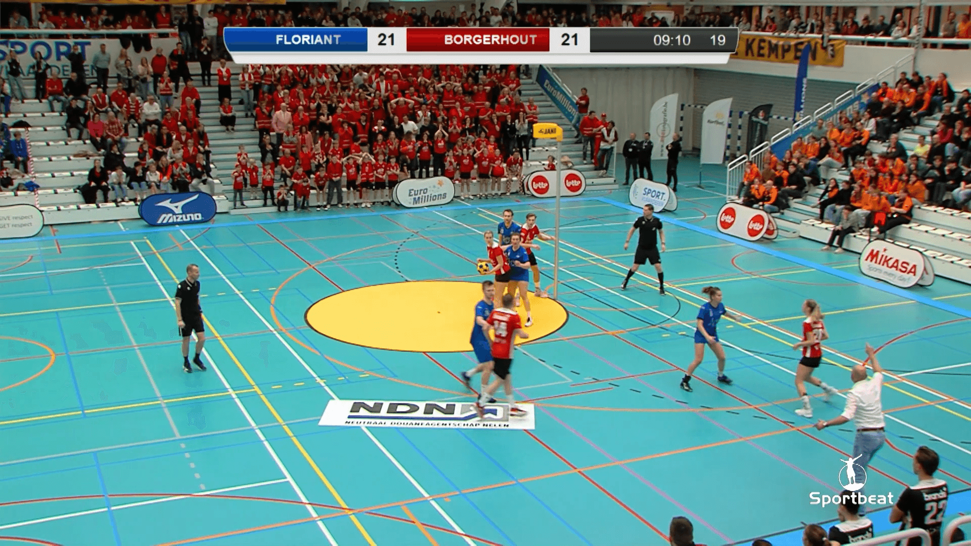 Hoogtepunt 2024 zaalfinale Korfbal