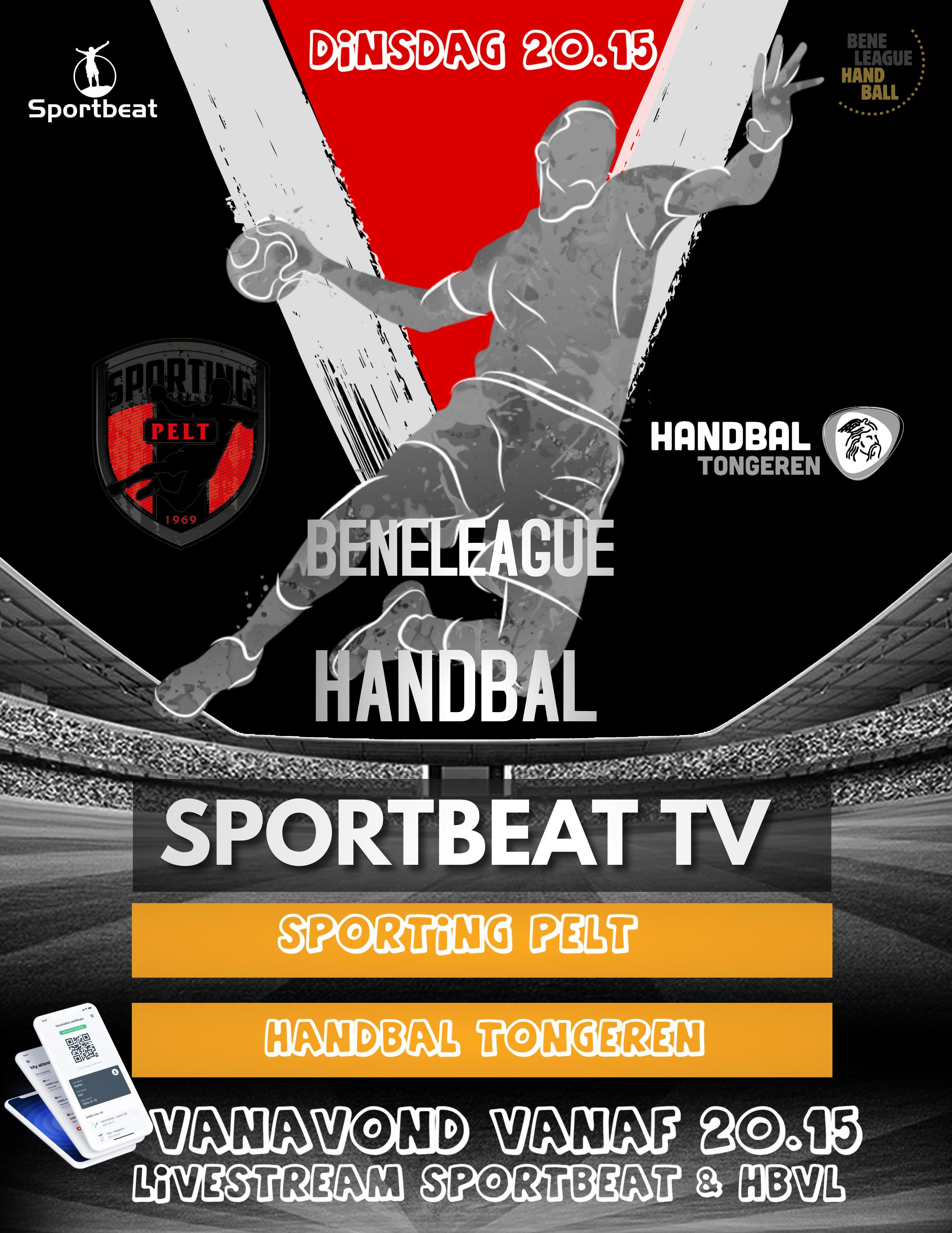 Hoogtepunten uit Sporting Pelt vs Handbal Tongeren