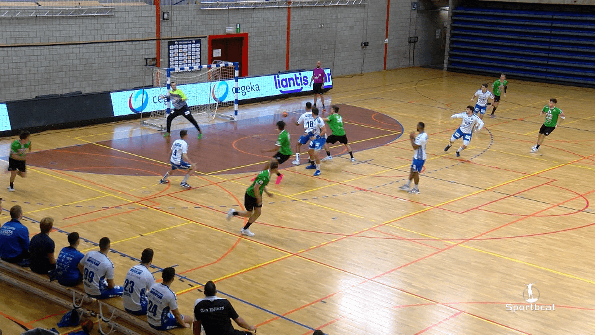 Initia Hasselt vs HC Visé Handbal