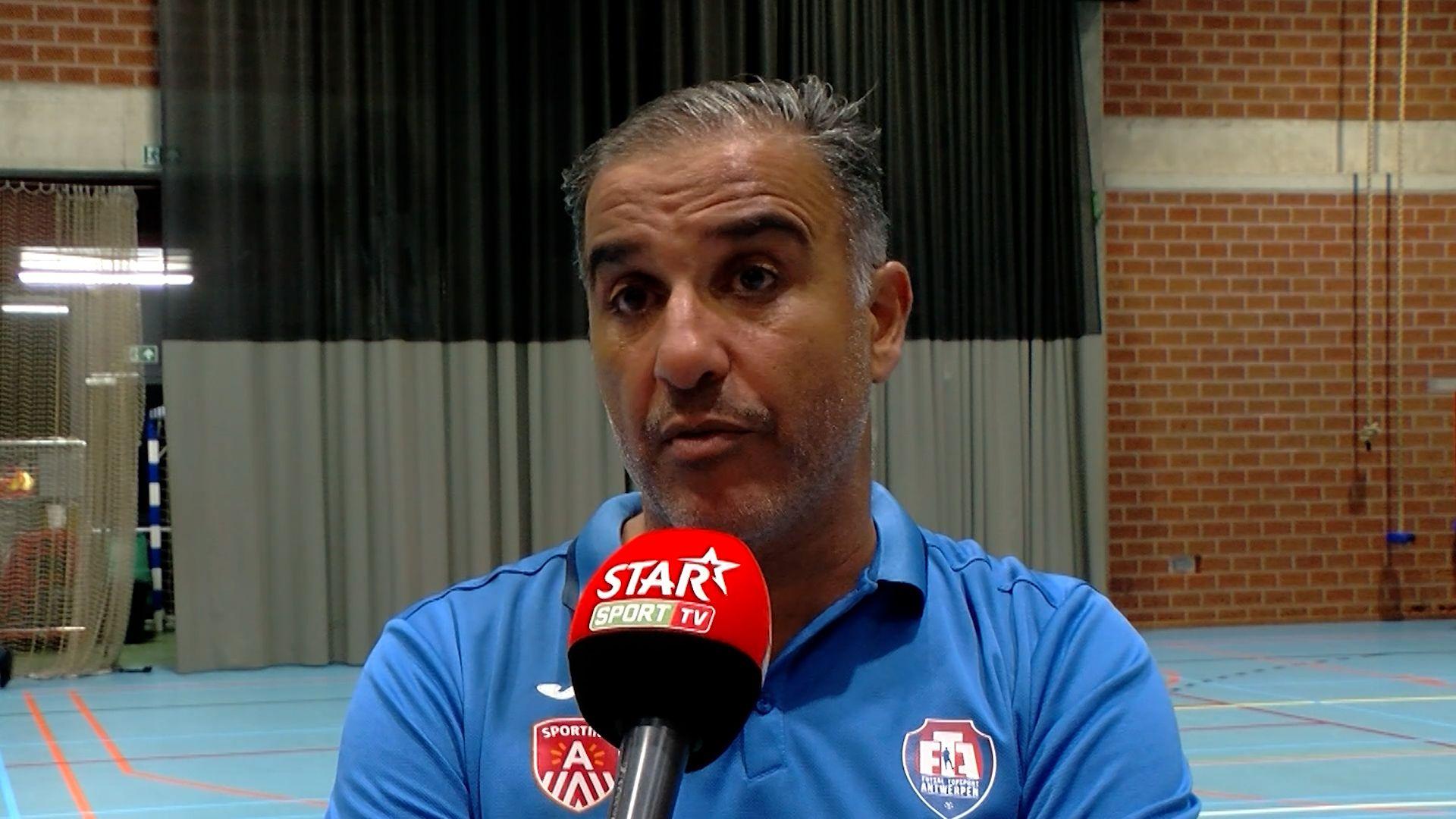 Reactie coach Karim Bachar FT Antwerpen na 3-3 op bezoek bij Pibo 