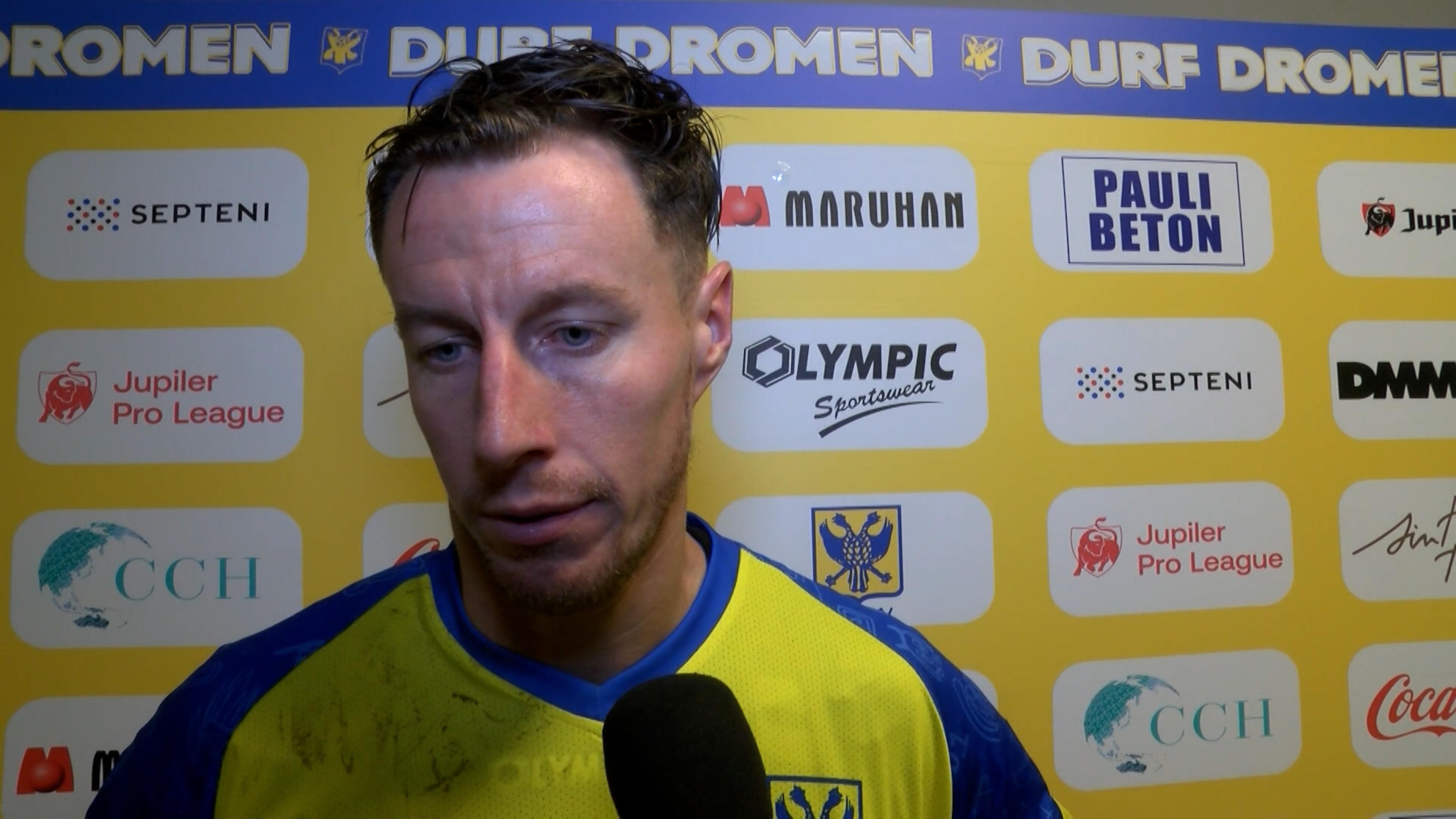 Reactie Bruno Godeau STVV na 1-1 vs R.Antwerp FC