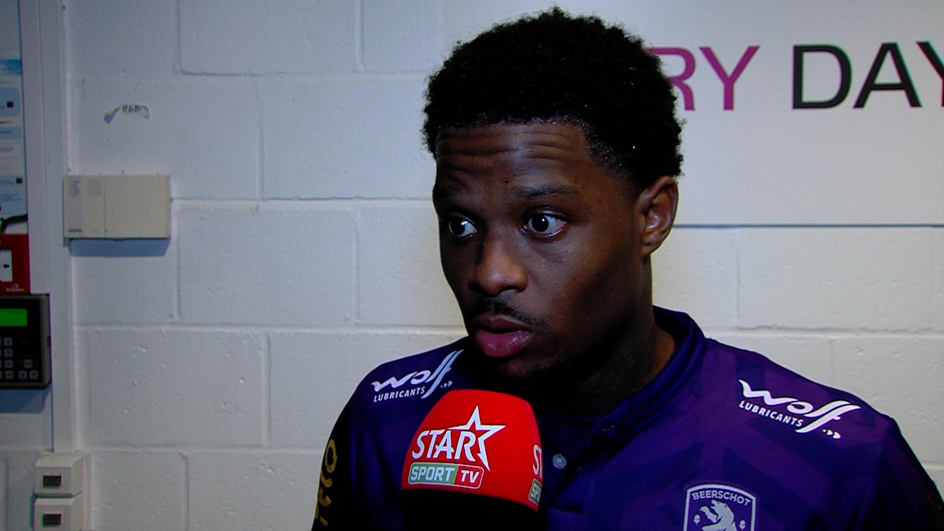 Reactie Redan Daishawn Beerschot na 1-1 vs Charleroi