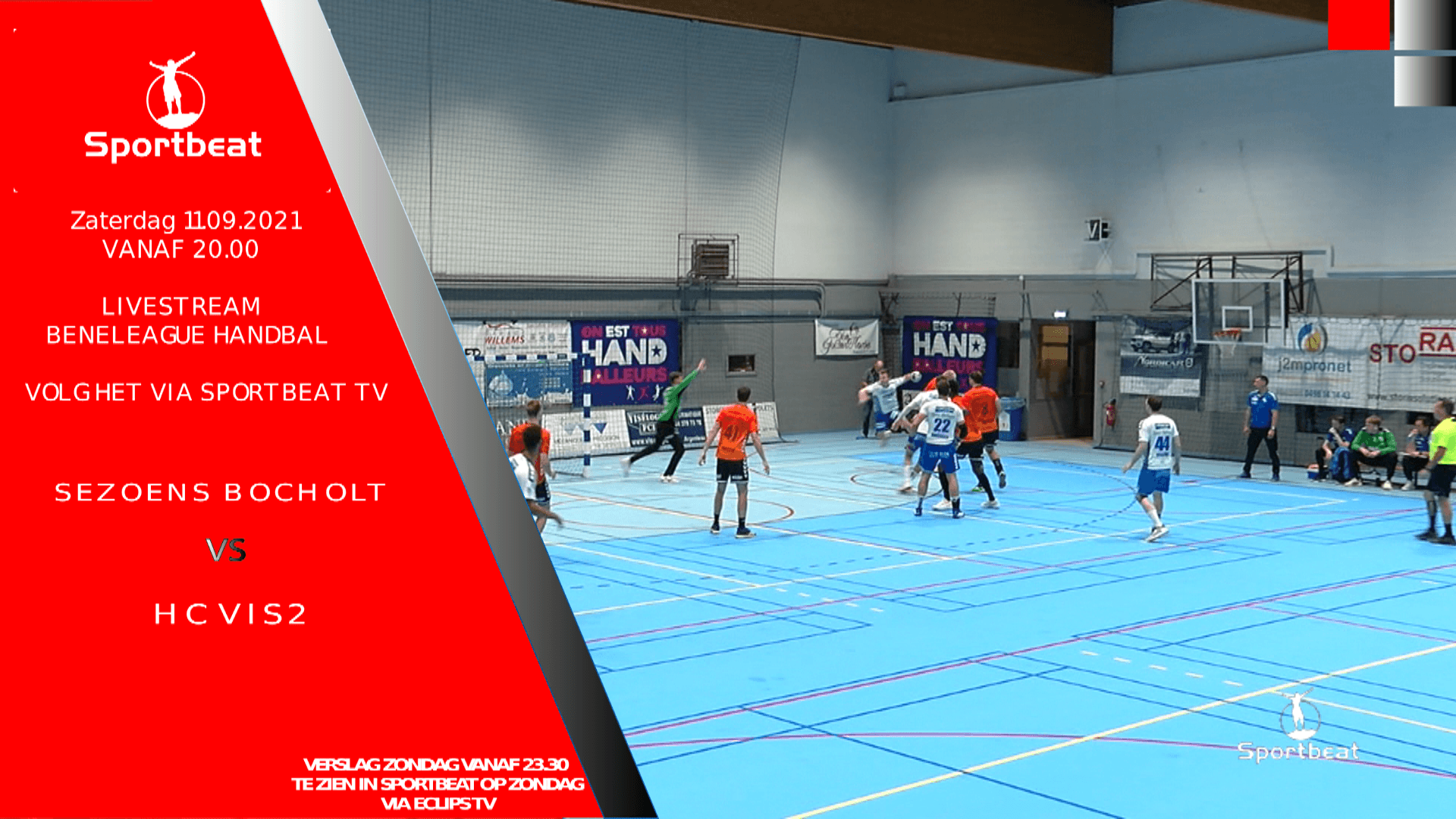 Sezoens Bocholt vs HC Visé bekijk je hier terug....