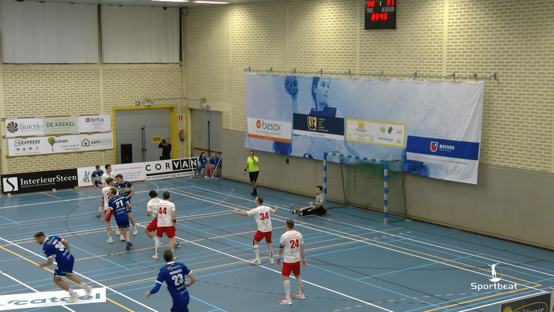 Verslag Filou Izegem vs KTSV Eupen 31 34