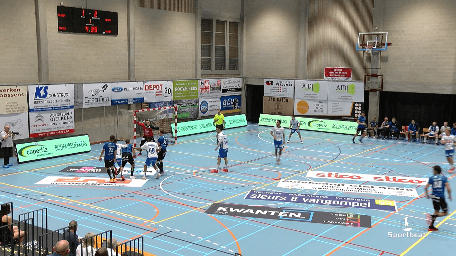 Verslag Sezoens Bocholt vs HC Visé