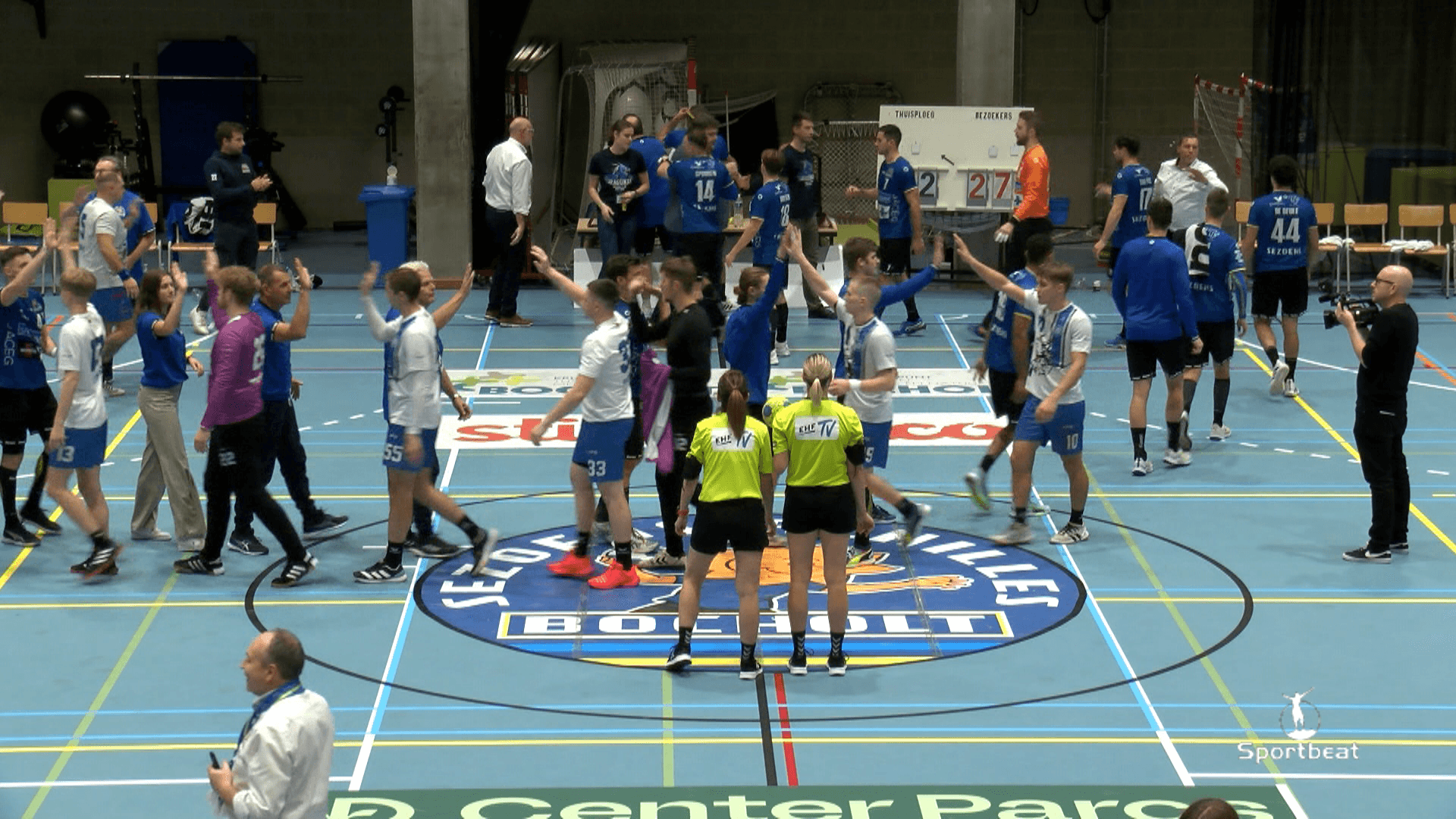 Verslag Sezoens Bocholt vs Klaipeida Europees handbal