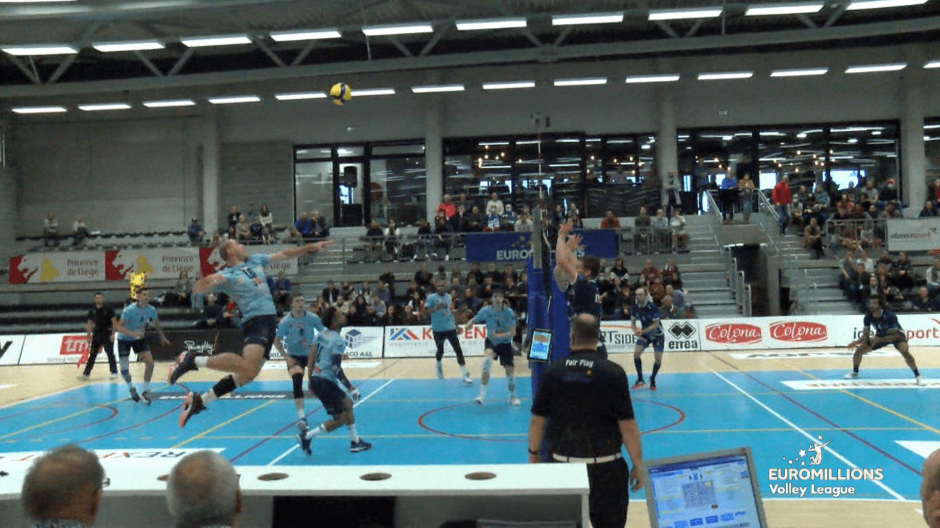 Waremme Volley vs Knack Roeselare bekijk je hier terug...