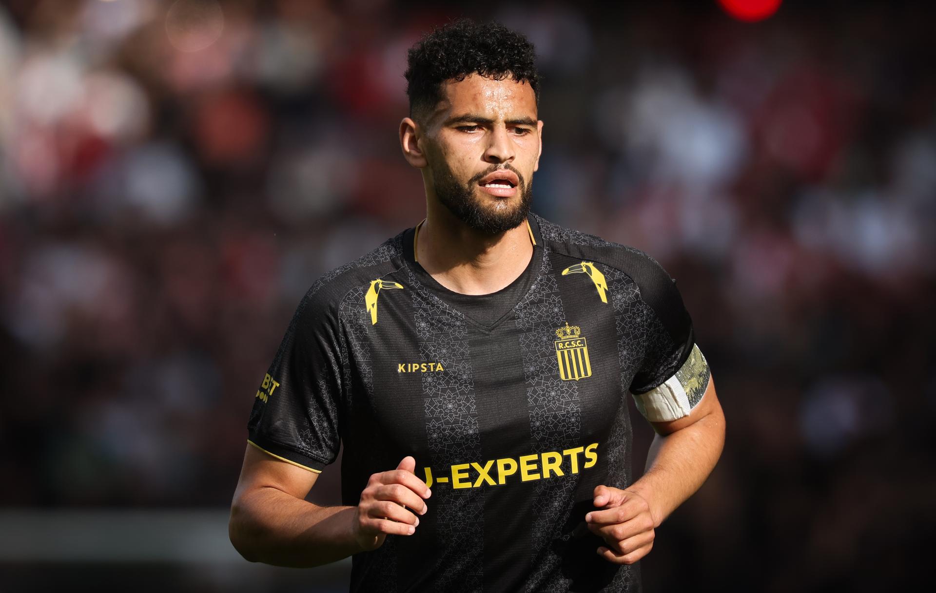 Charleroi's Adem Zorgane pictured during a soccer match between Royal Antwerp FC and Sporting Charleroi, Thursday 29 May 2025 in Antwerp, on the last day of the Europe' Play-offs of the 2024-2025 'Jupiler Pro League' first division of the Belgian championship. BELGA PHOTO VIRGINIE LEFOUR