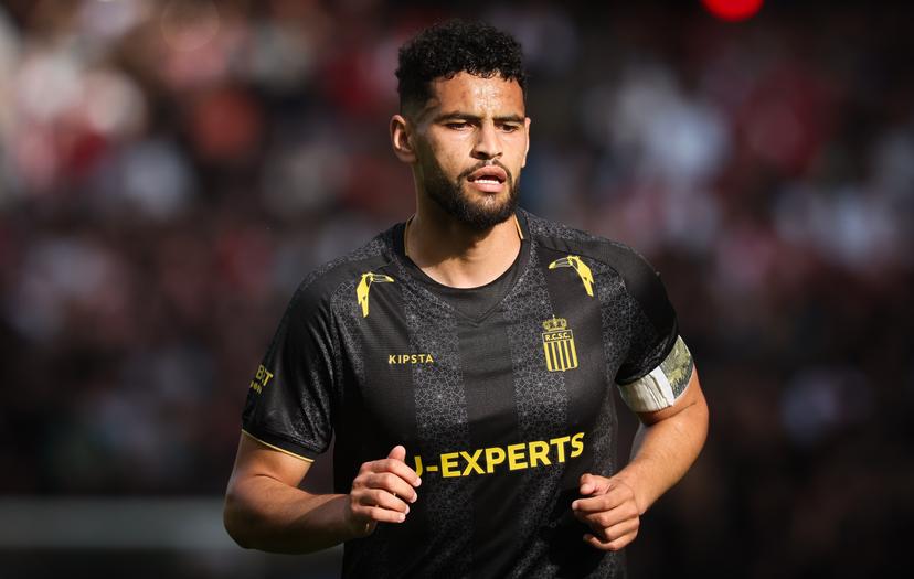 Charleroi's Adem Zorgane pictured during a soccer match between Royal Antwerp FC and Sporting Charleroi, Thursday 29 May 2025 in Antwerp, on the last day of the Europe' Play-offs of the 2024-2025 'Jupiler Pro League' first division of the Belgian championship. BELGA PHOTO VIRGINIE LEFOUR