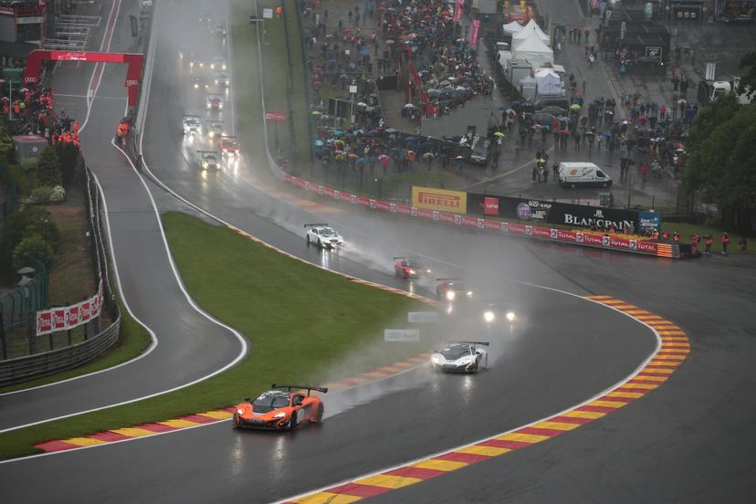 20150725 - SPA, BELGIUM: Illustration picture taken during the 'Total 24 hours of Spa' motor racing contest at the Spa-Francorchamps track, Saturday 25 July 2015 in Spa. BELGA PHOTO GEORGES DE COSTER