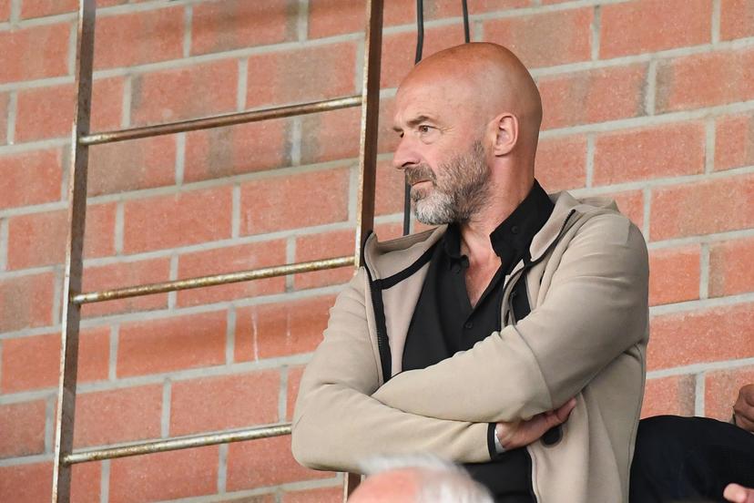 KRC Genk's CEO Luc Hooybergs pictured before a soccer game between Jong Genk and RFC Seraing, Saturday 23 August 2025 in Geel, on day 3 of the 2025-2026 'Challenger Pro League' 1B second division of the Belgian championship. BELGA PHOTO JILL DELSAUX