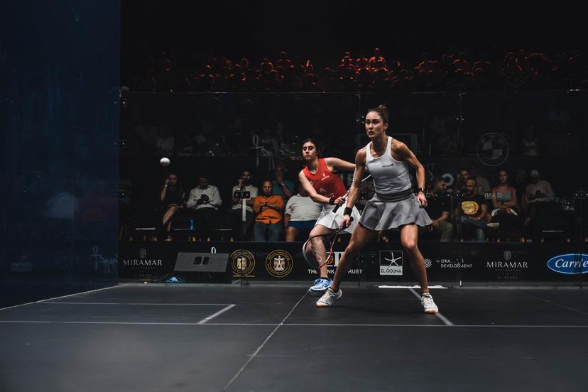 ATTENTION EDITORS - HANDOUT PICTURES - EDITORIAL USE WITH Nele Gilis ONLY - MANDATORY CREDIT SQUASH VLAANDEREN  Handout pictures released on Friday 02 June 2023, by Squash Vlaanderen shows Belgian Squash athlete Nele Gilis, who won the semi-final of the El Gouna International squash tournament. After this win, Gilis will play the final against the Egyptian Nouran Gohar.  *** Belga and Belga Editorial Board decline all responsibility regarding the content of this picture. *** BELGA PHOTO HAND OUT SQUASH VLAANDEREN