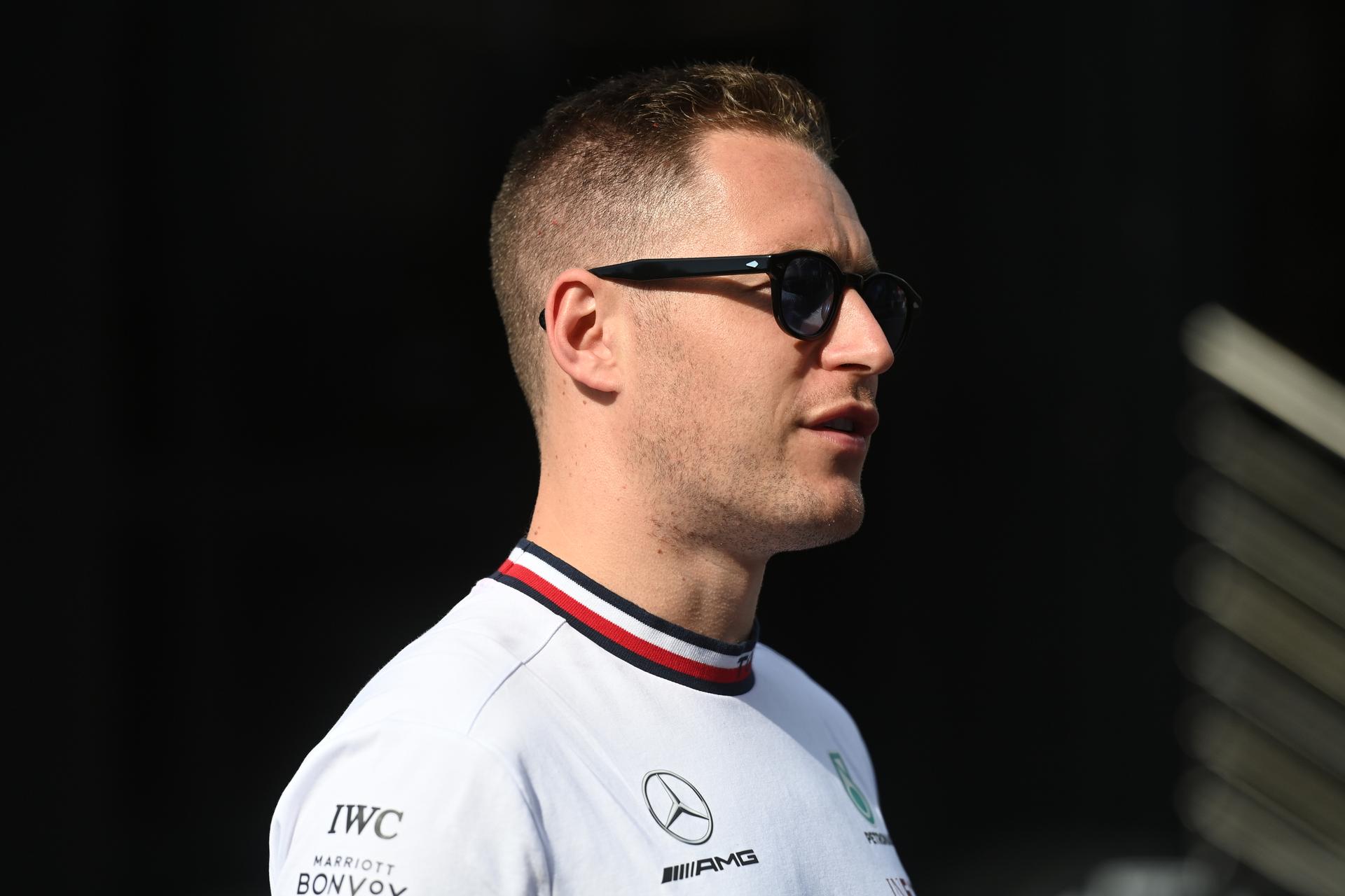 Belgian driver Stoffel Vandoorne pictured ahead of this weekend's Spa-Francorchamps Formula One Grand Prix of Belgium race, in Spa-Francorchamps, Thursday 25 August 2022. BELGA PHOTO DIRK WAEM