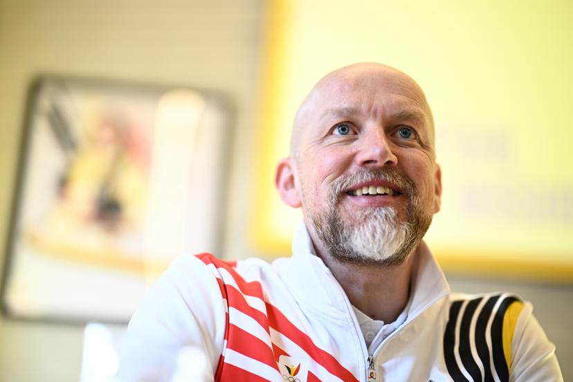 BOIC-COIB chef de mission Olav Spahl pictured during a press conference of the BOIC-COIB Belgian Olympic Committee on the last day of the Milano Cortina 2026 Olympic Winter Games, on Sunday 22 February 2026 in Milan, Italy. The XXV Winter Olympics take place from 6 to 22 February 2026 in Italy. BELGA PHOTO JASPER JACOBS