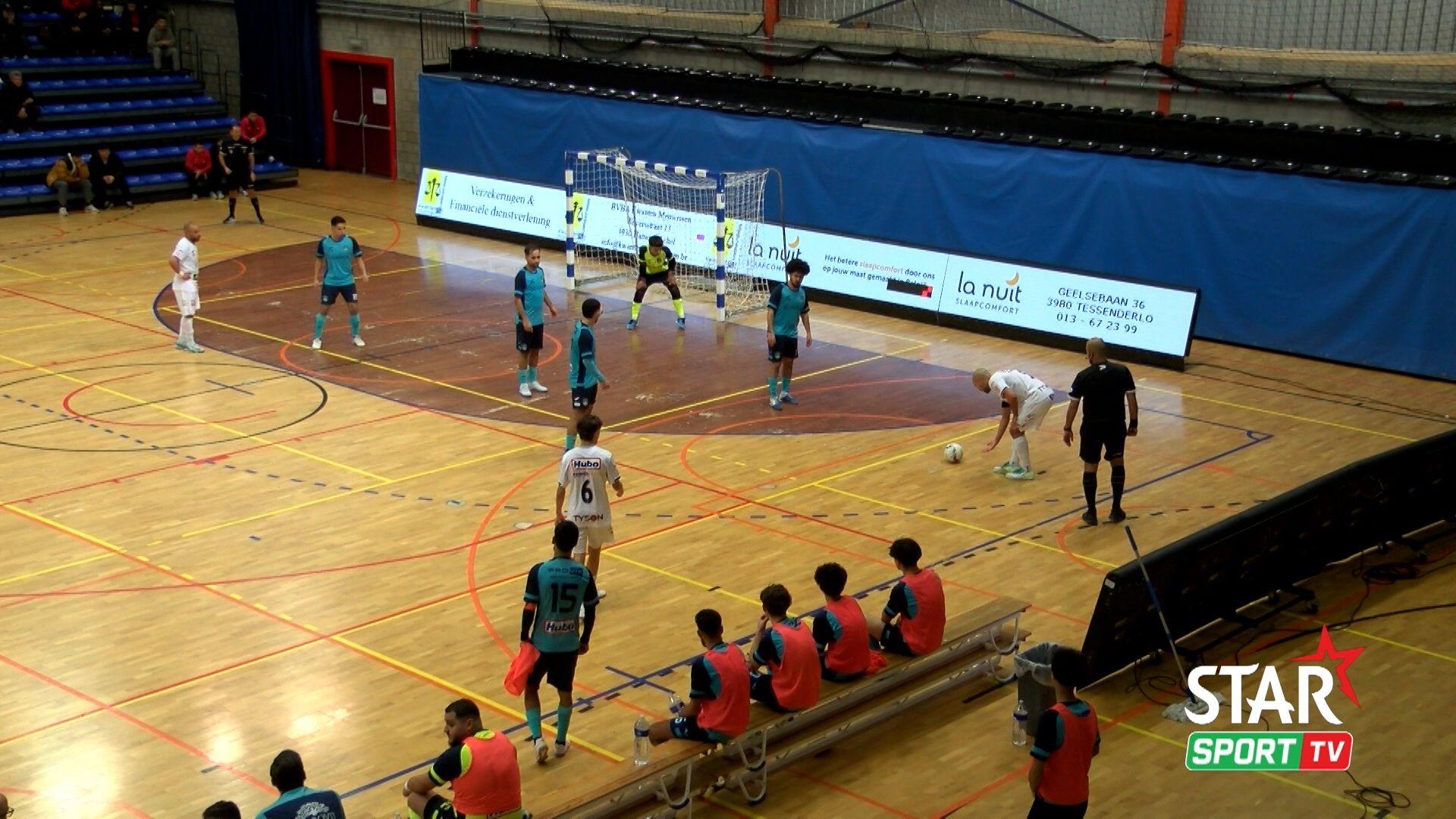 Goals Full Hasselt vs Futsal Topsport Antwerpen 1-6