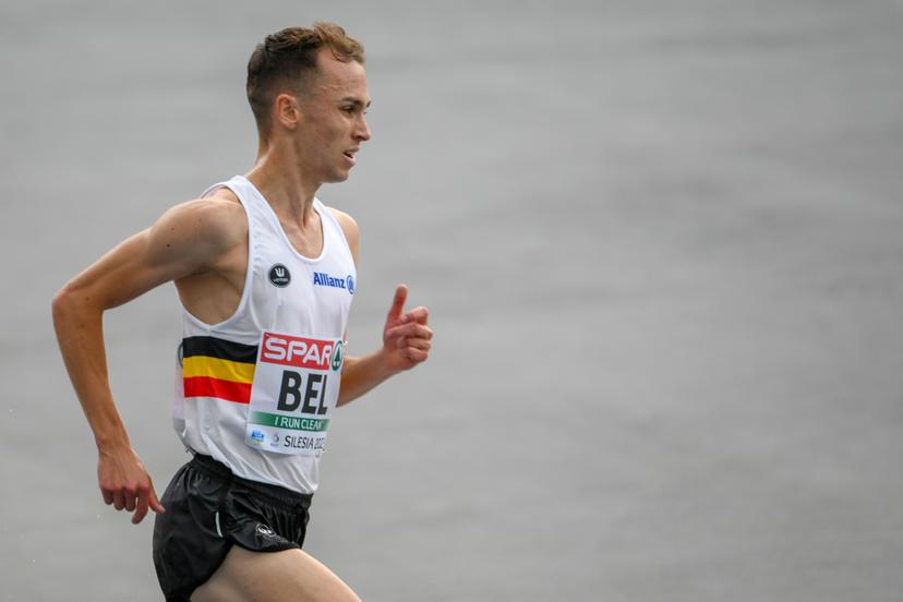 Clement Deflandre in the 3000 meter steeple chase at the European Athletics Team Championships, in Chorchow, Silesia, Poland, Friday 23 June 2023. Team Belgium is competing in the first division from 23 to 25 June. BELGA PHOTO ERIK VAN LEEUWEN