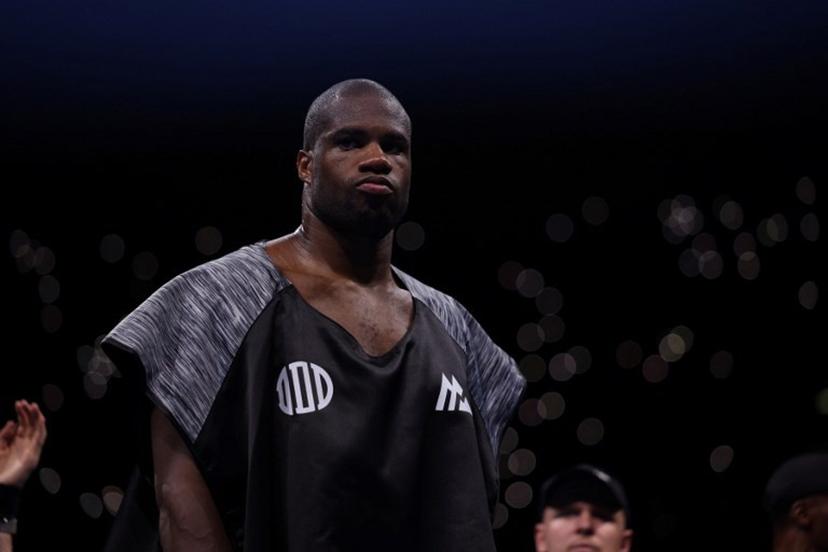 Britain's Daniel Dubois arrives ahead of his undisputed world heavyweight boxing title bout against Ukraine's Oleksandr Usyk at Wembley Stadium in London on July 19, 2025. Adrian Dennis / AFP