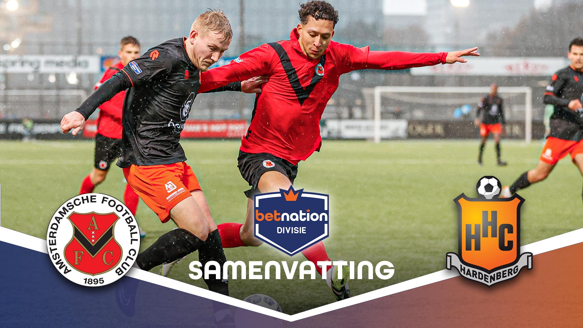 AFC vs. HHC Hardenberg | Samenvatting Betnation Divisie 23/24