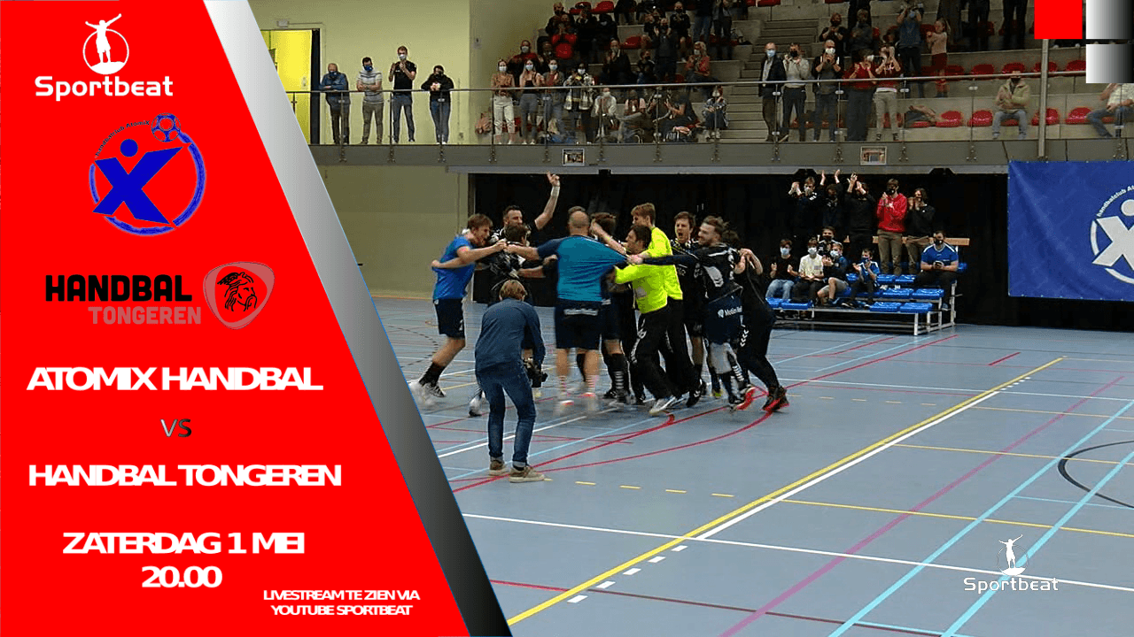 Atomix Handbal vs Handbal Tongeren live te volgen via Sportbeat en HBVL....