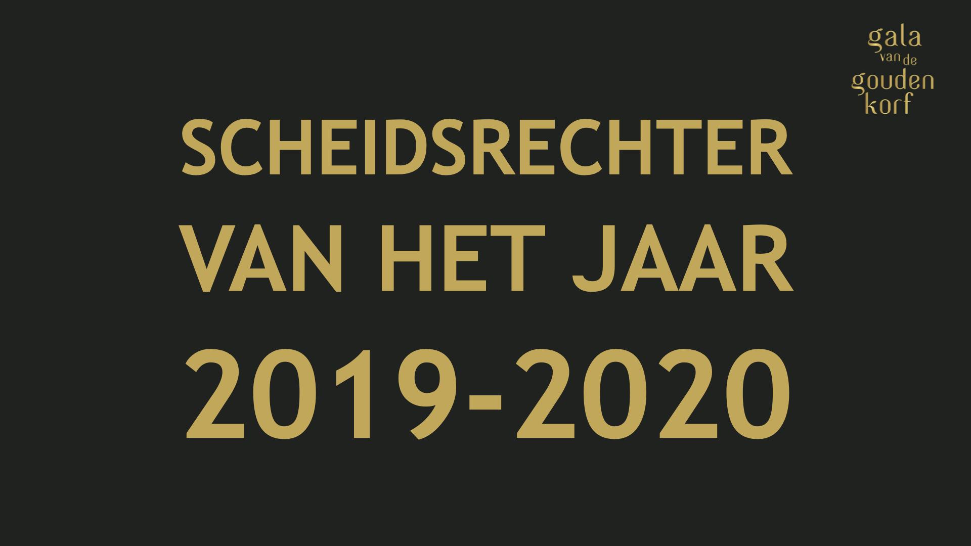 De Beste scheidsrechter van 2019-2020 in de Topleague Korfbal competitie...
