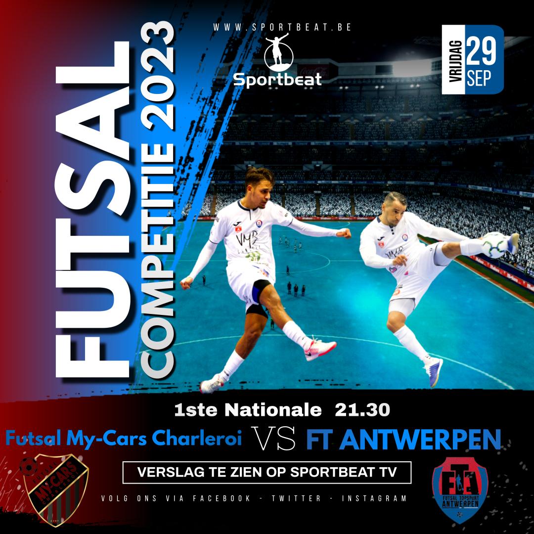 De Goals uit My-Cars Charleroi vs FT Antwerpen bekijk je hier terug