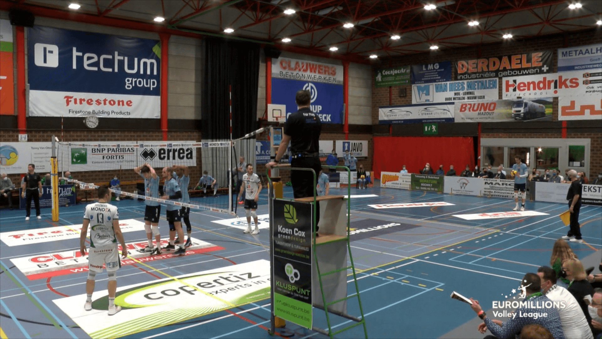 De setballen uit Tectum Achel vs Waremme Volley