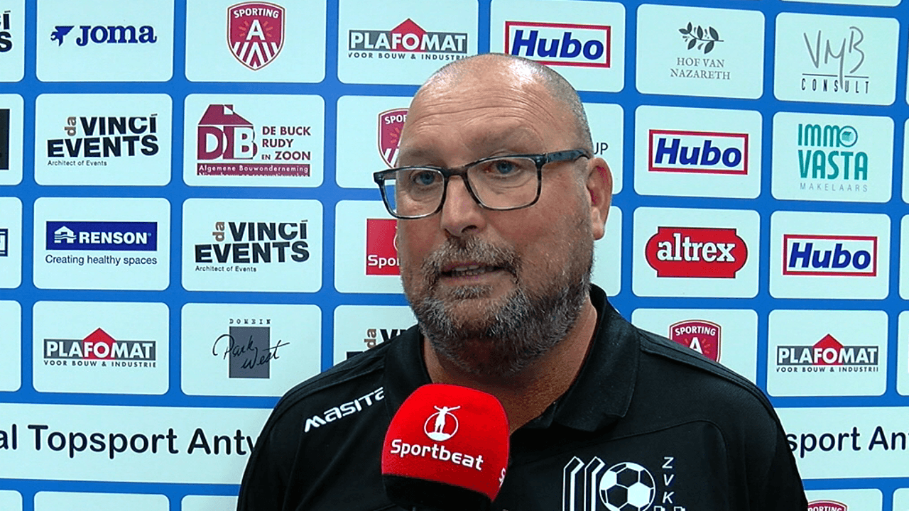 Guy Beckers aan het woord na de 4-1 nederlaag met Eisden op FT Antwerpen